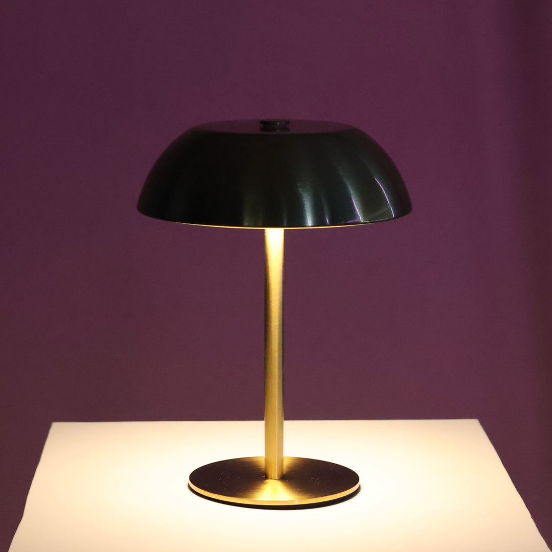 Portable Rechargeable Table Lamp - Gold Dome