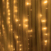 LED Fairy Lights 6x3 meters - Warm Light - 8 Function - Just Lights close up A