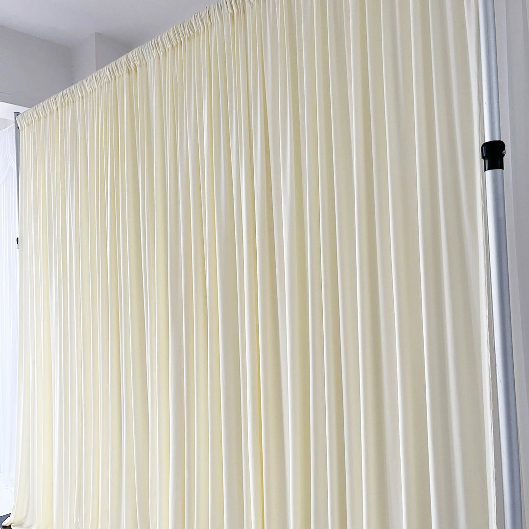 Lycra Backdrop Convertible Panels - Ivory (1.6x3m)