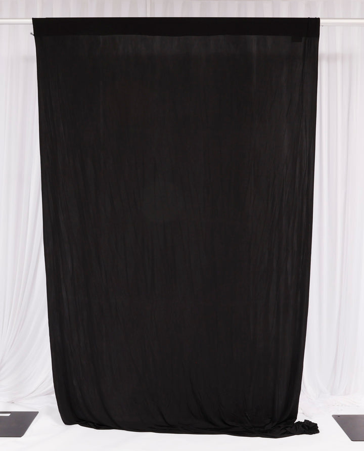 Lycra Backdrop Convertible Panels - Black (1.6x3m)