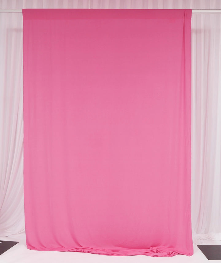 Lycra Backdrop Convertible Panels - Hot Pink (1.6x3m) flat curtain