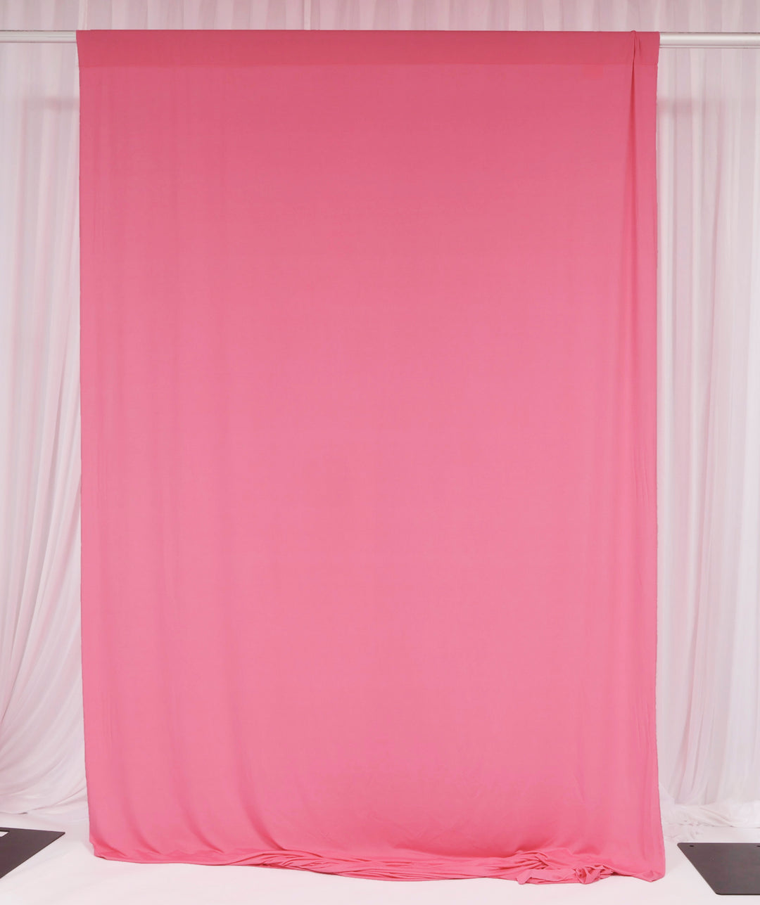 Lycra Backdrop Convertible Panels - Hot Pink (1.6x3m) flat curtain