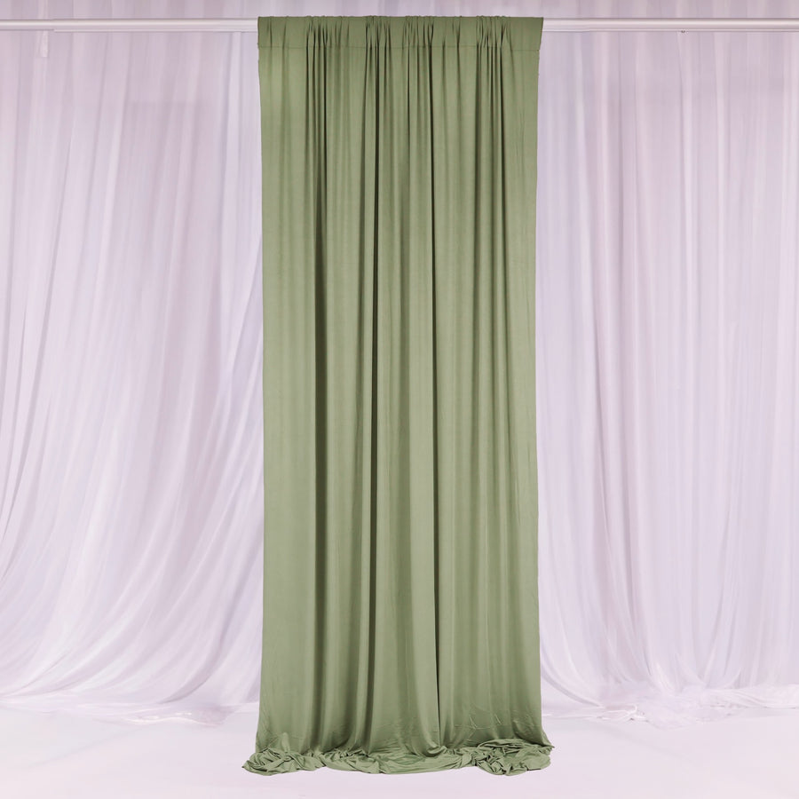 Lycra Backdrop Convertible Panels - Sage (1.6x3m)