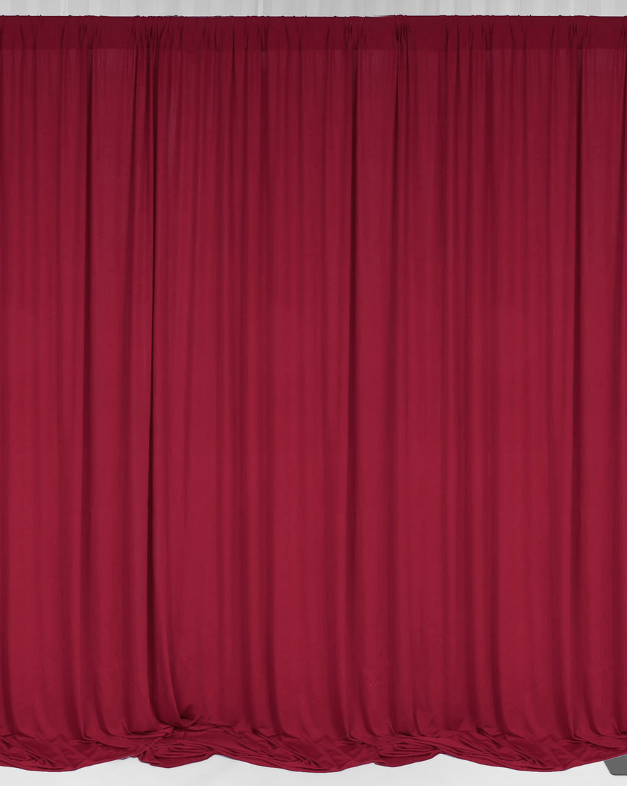 Lycra Backdrop Convertible Panels - Wine Red (1.6x3m)