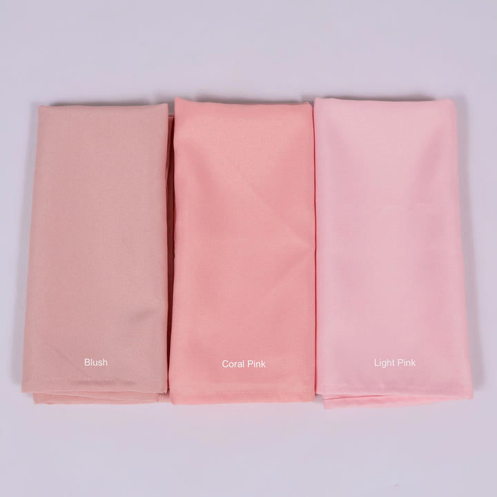 Cloth Napkins - Coral Pink (50x50cm)