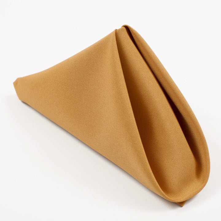 Cloth Napkins - Gold  (50x50cm)