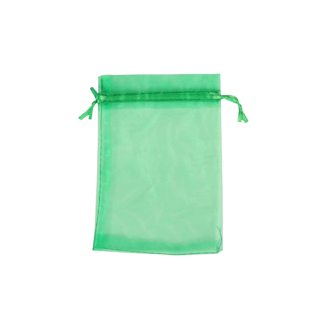 Organza Bags - Green (10x15cm)