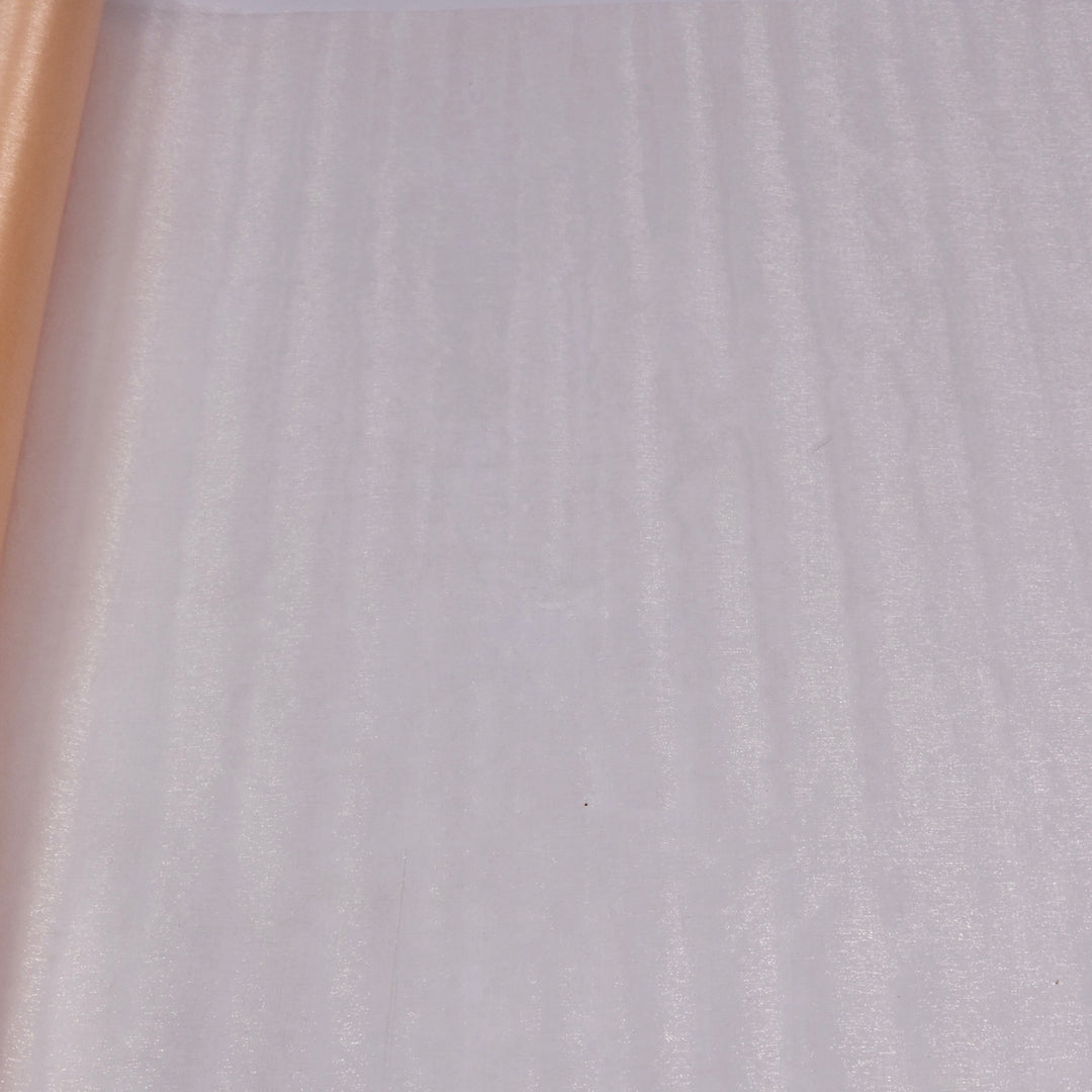 Organza Fabric Roll - Champagne (75cmx27m) material closeup