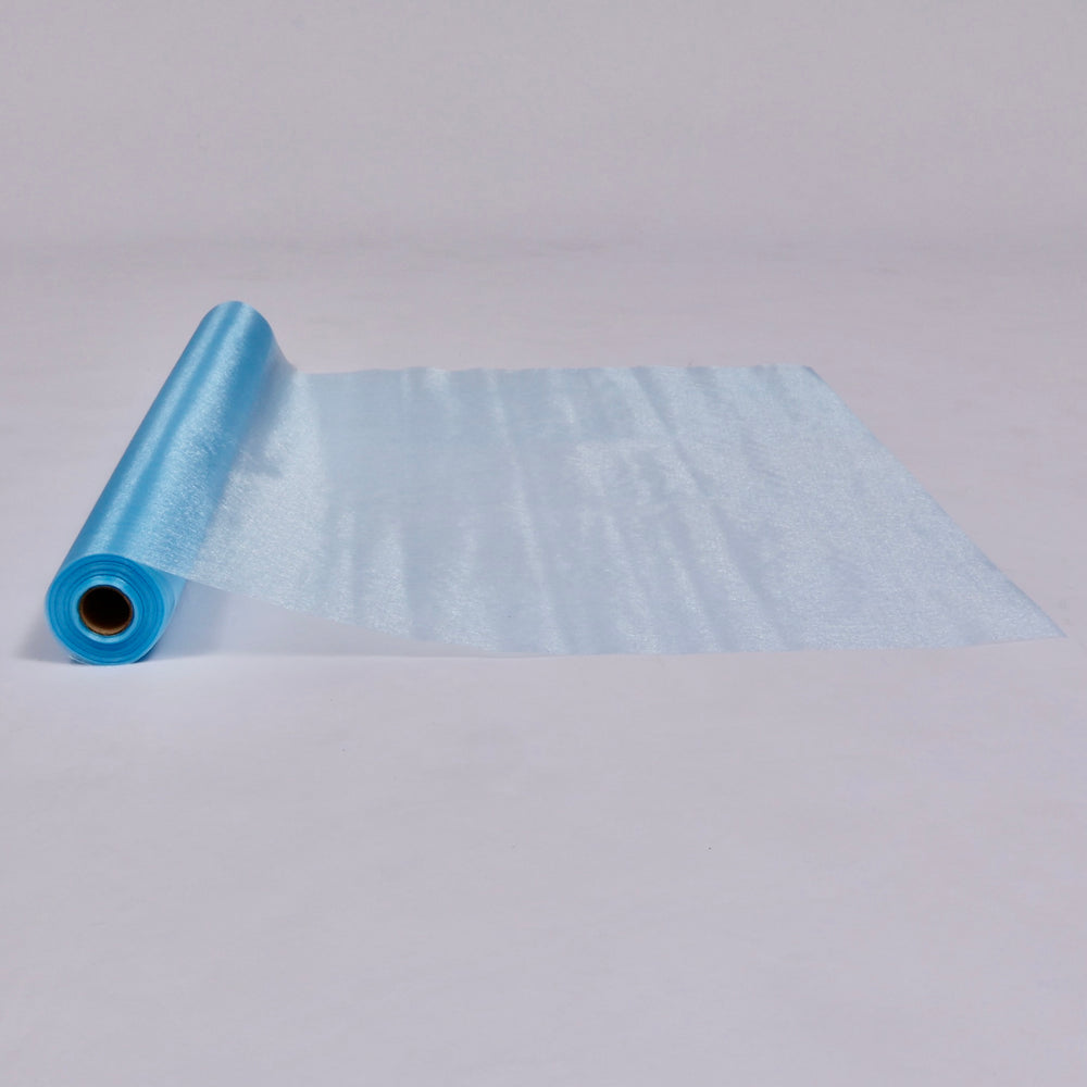 Organza Fabric Roll - Light Blue (75cmx27m)