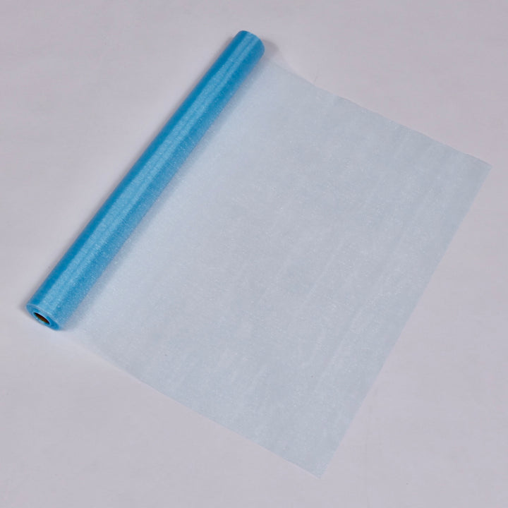 Organza Fabric Roll - Light Blue (75cmx27m)