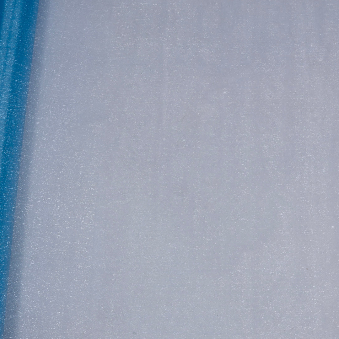 Organza Fabric Roll - Light Blue (75cmx27m) material closeup