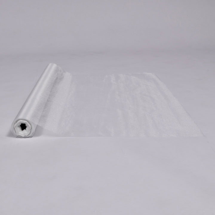 Organza Fabric Roll - White (75cmx27m)