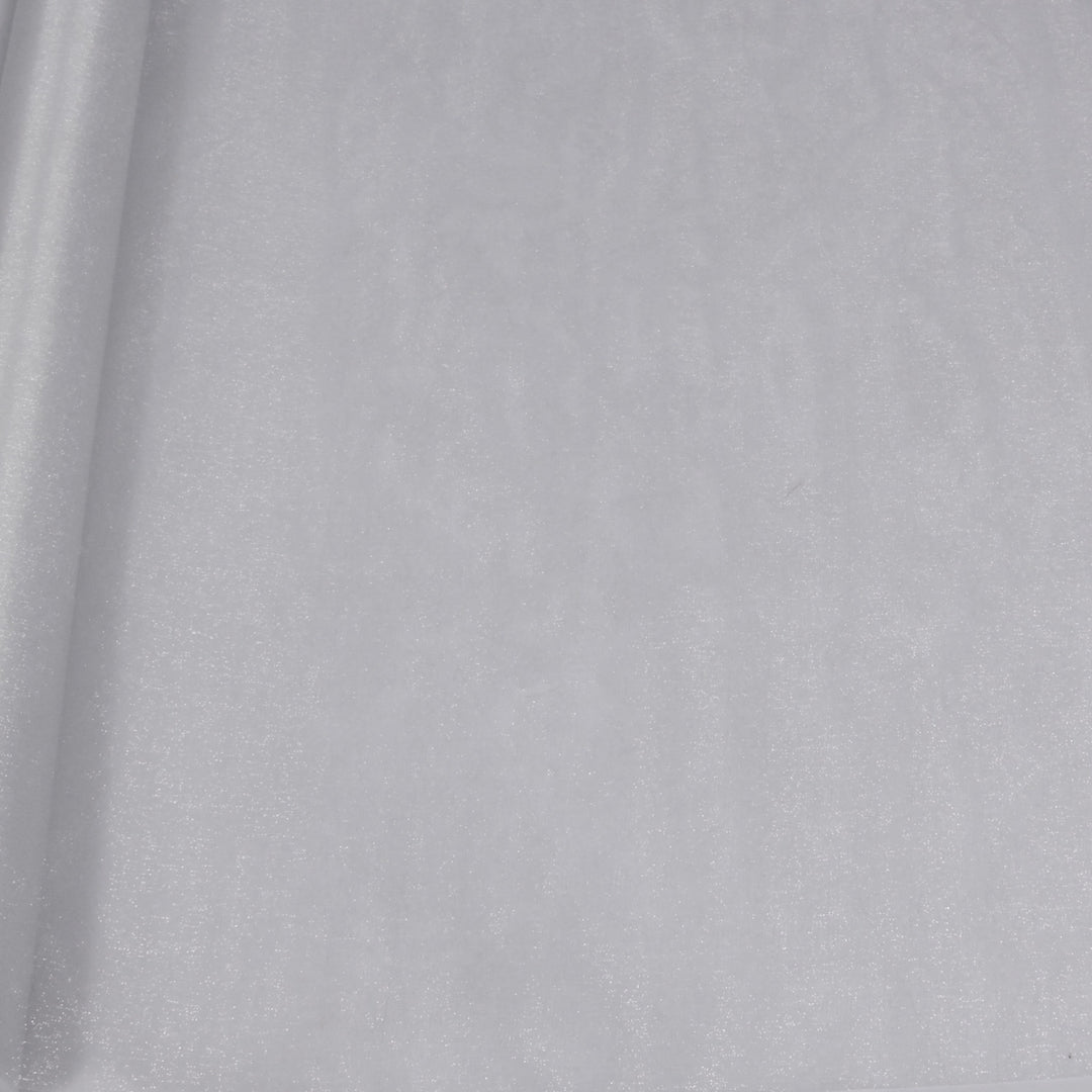 Organza Fabric Roll - White (75cmx27m) material closeup