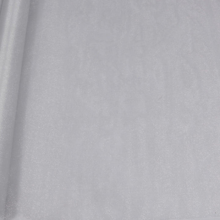 Organza Fabric Roll - White (75cmx27m) material closeup