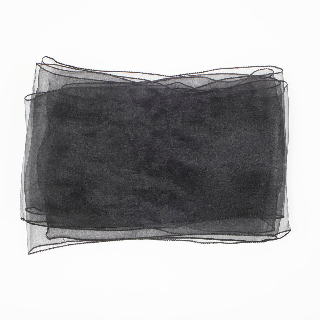 Organza Chair Sashes - Black