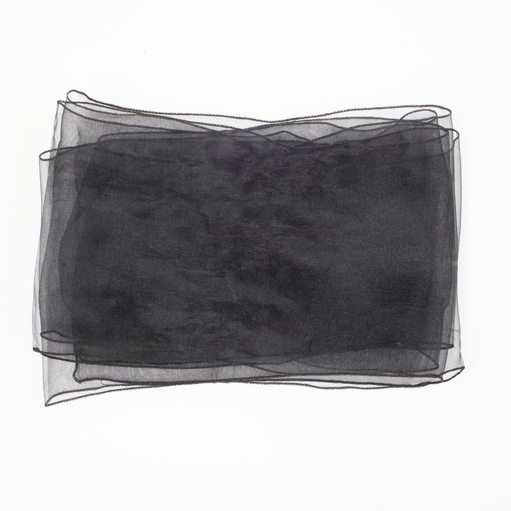 Organza Chair Sashes - Black