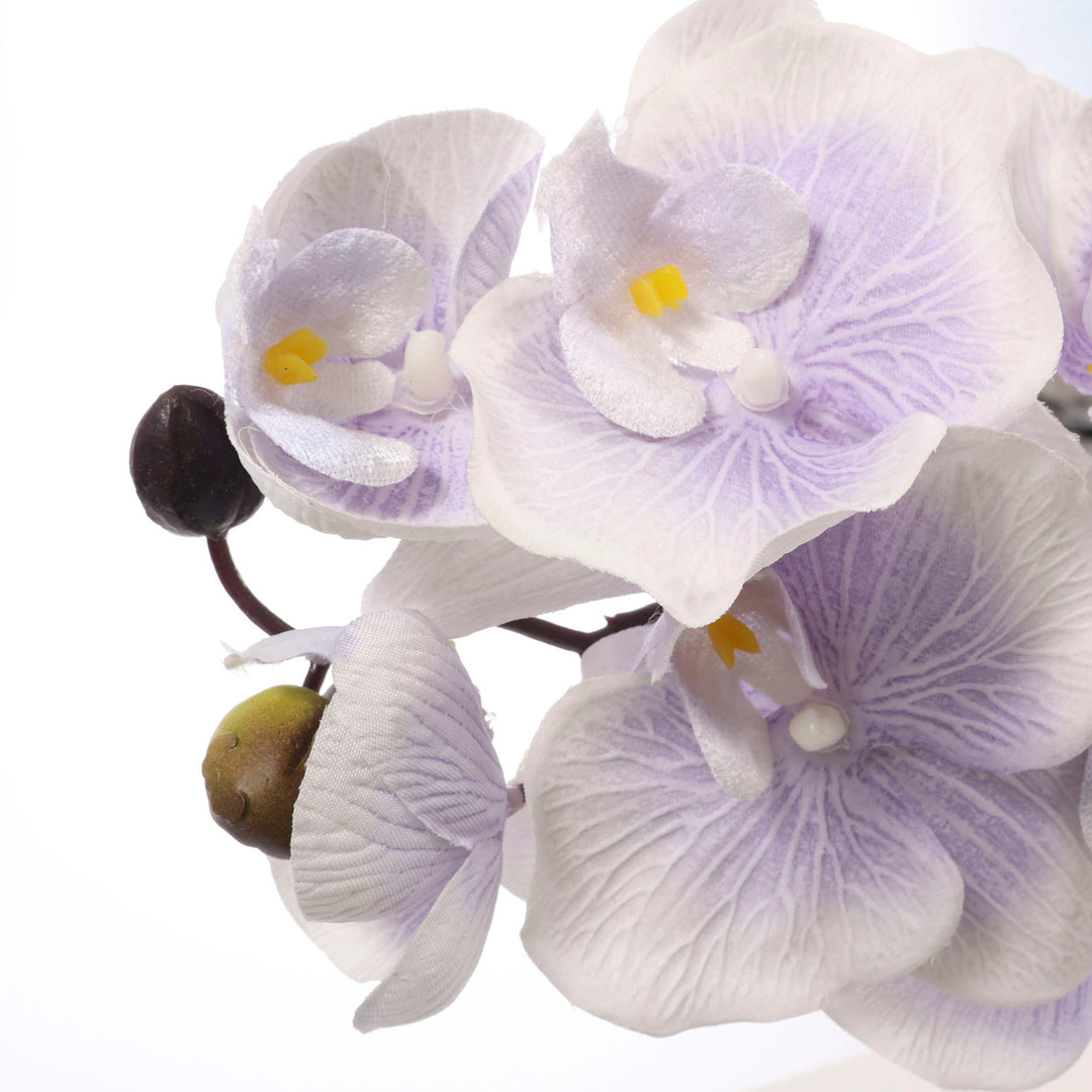 Artificial Orchid Stem - Lavender close up