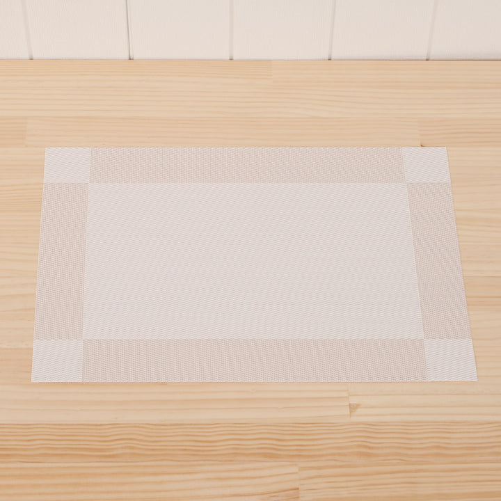 Woven Place Mats - White