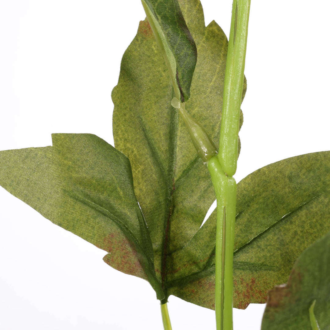 Artificial Peony Rose - Large Stem - Peach close up 2
