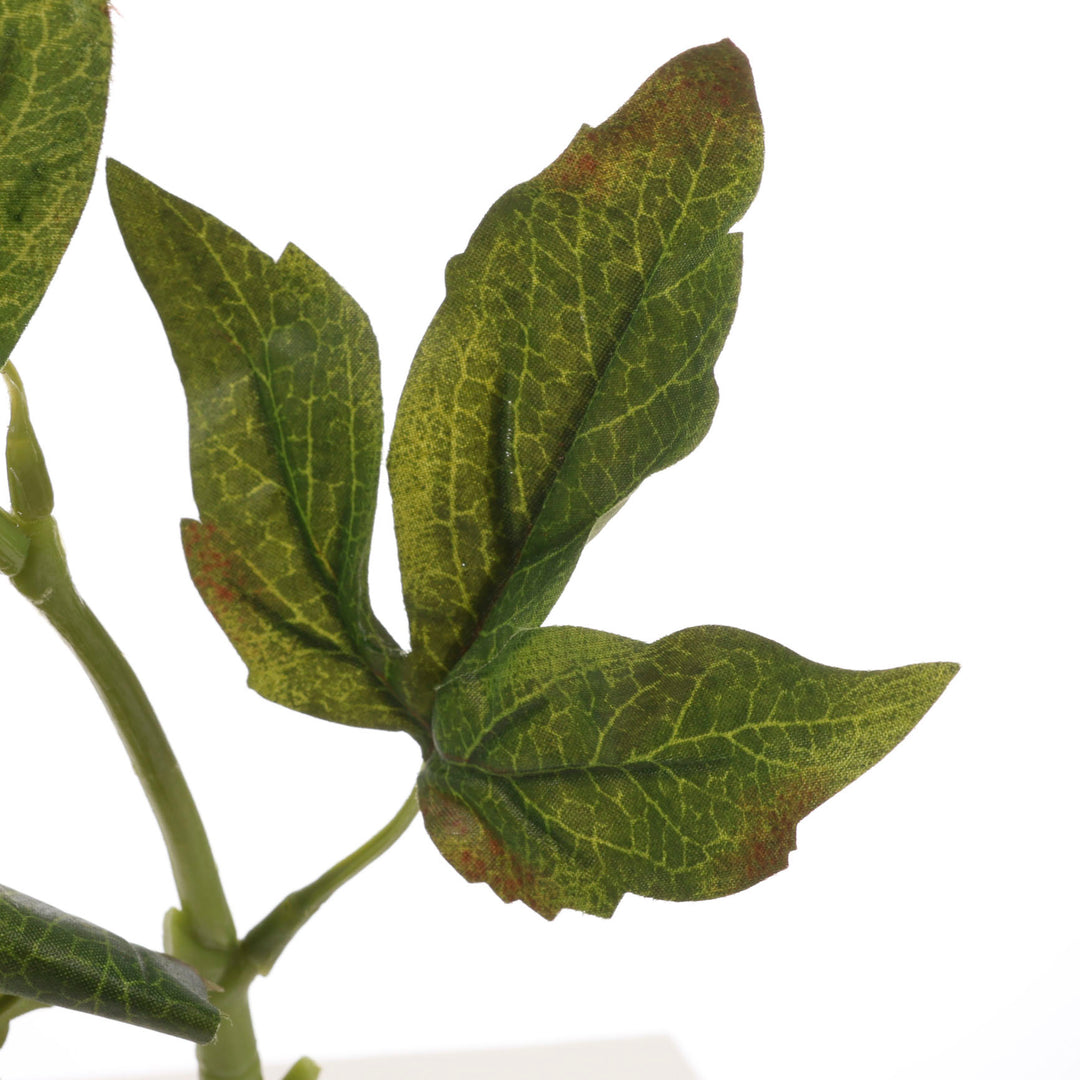 Artificial Peony Rose - Large Stem - Red close up 2