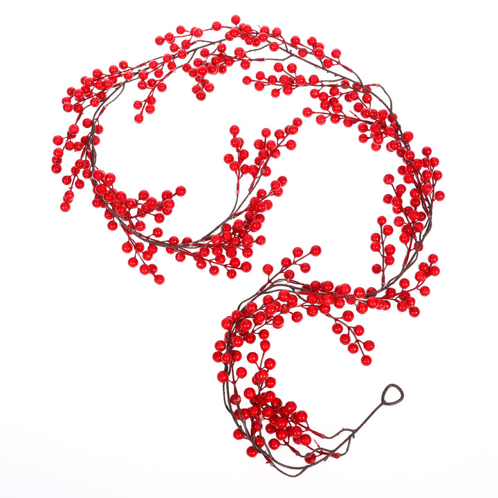 Red Berry Christmas Garland (180cm)