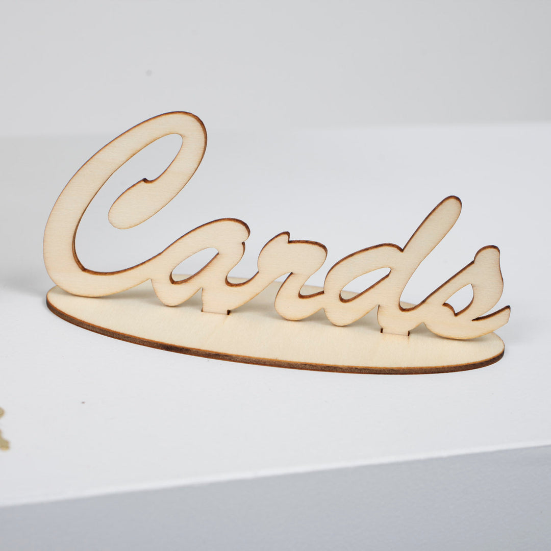 Wishing Well Wedding Card Box - Starburst Floral