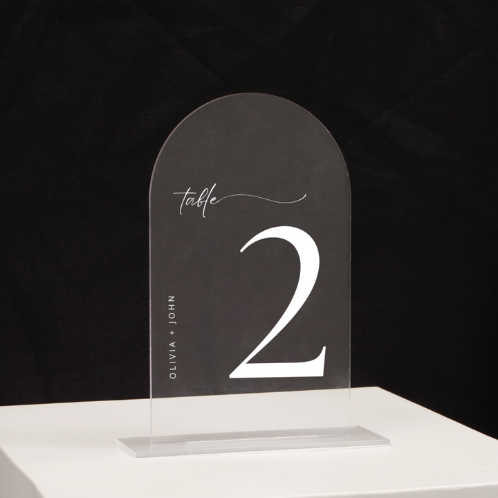 Clear Acrylic Sign Package