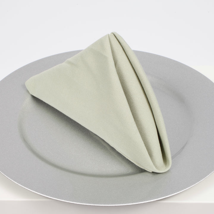 SPUN POLY Napkins - Sage (50x50cm)