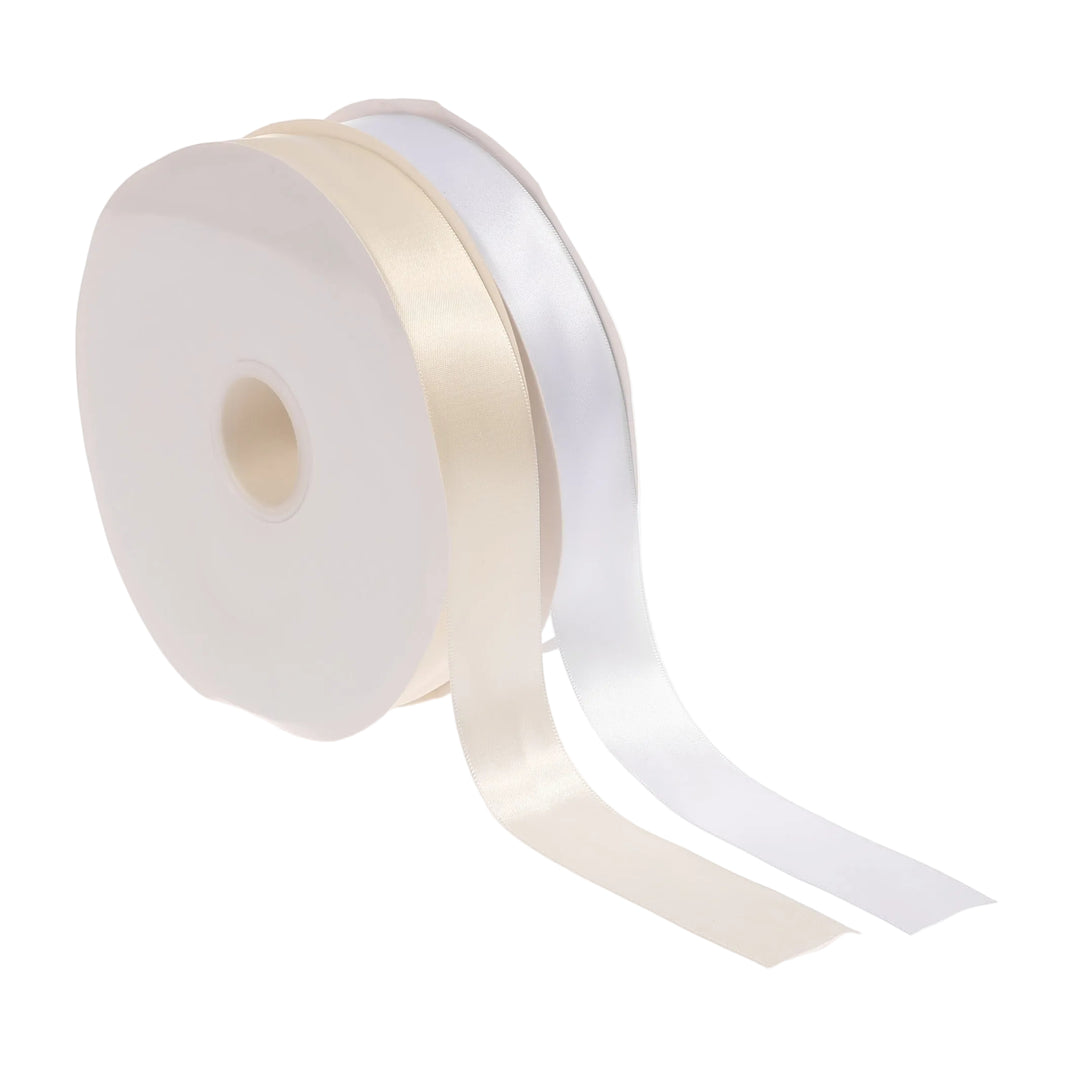 Satin Ribbon - White (3cmx90m)