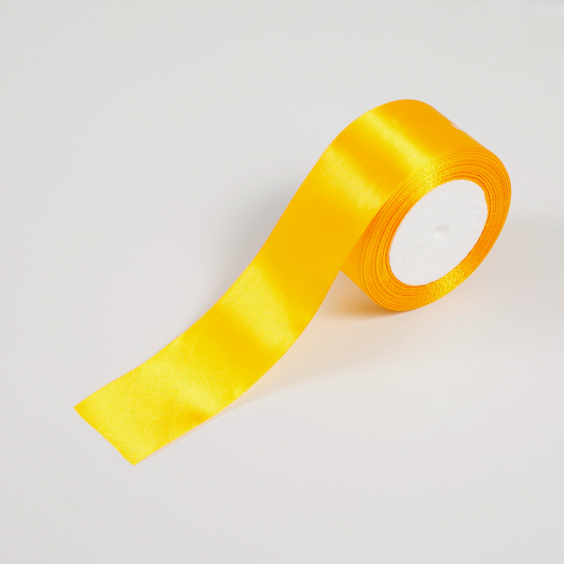 Satin Ribbon 5cm wide 22m Gold - Luna Wedding and Event Supplies – Luna ...