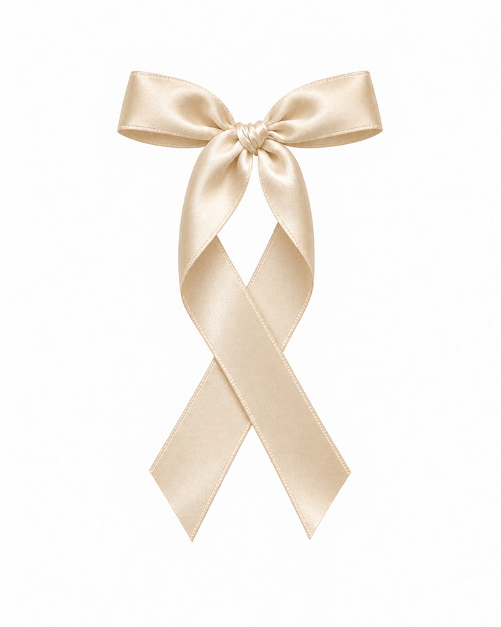 Satin Ribbon - Ivory (3cmx90m)
