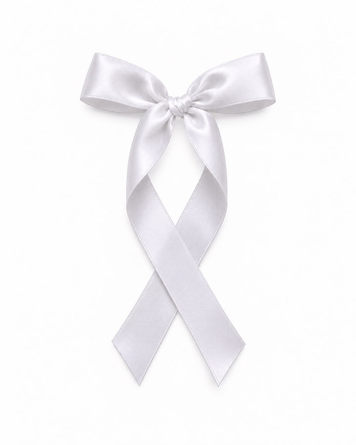 Satin Ribbon - White (3cmx90m)