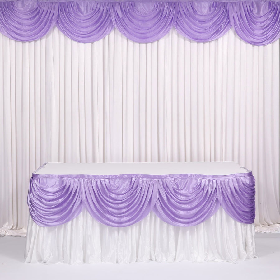 Ice Silk Satin Swag  - Lavender (3m)