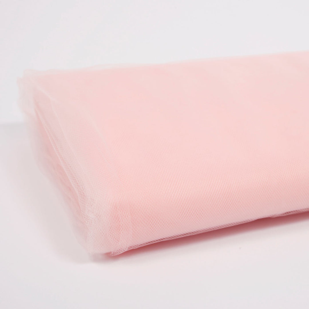 Large Soft Tulle Fabric Roll - Blush (1.6x36m)