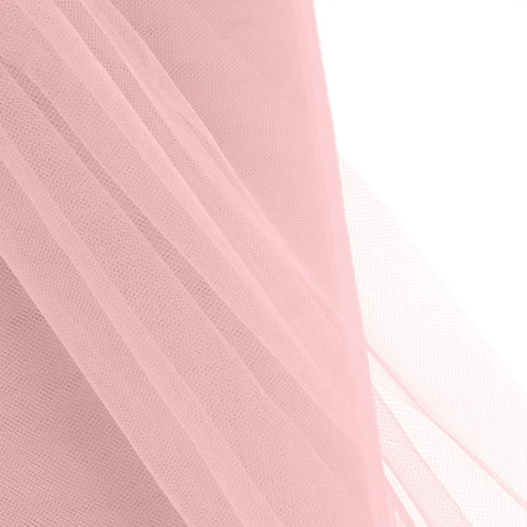 blush tulle fabric