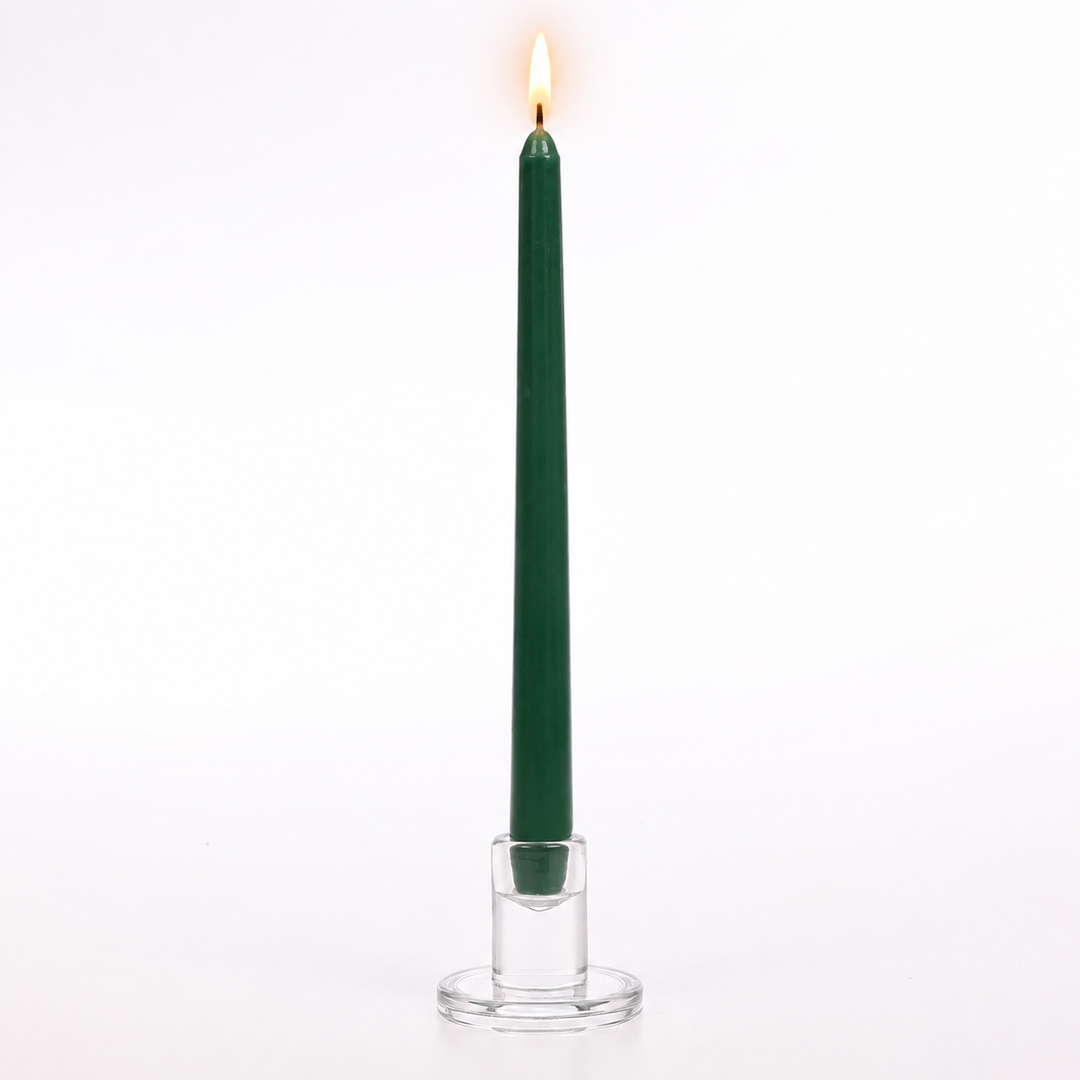 Taper Candles - Dark Green