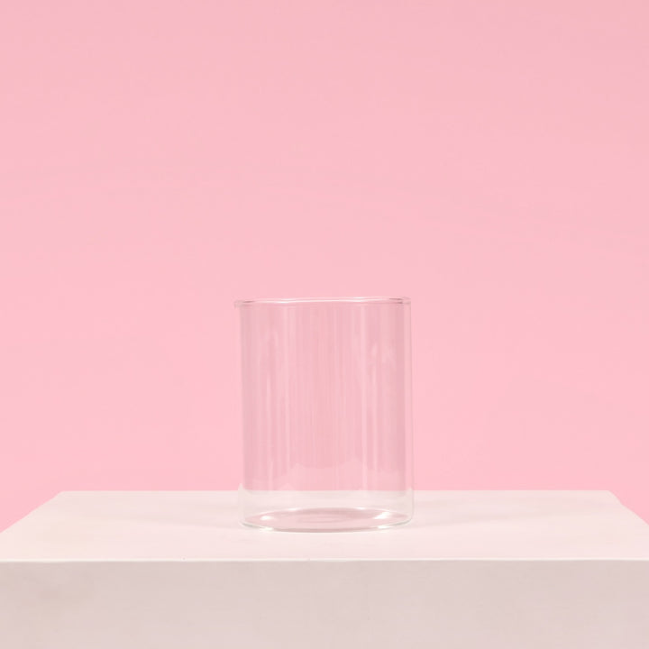 Glass Cylinder Vase (8x10cm)