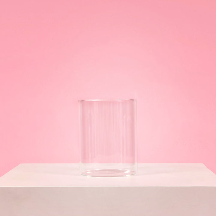 Glass Cylinder Vase (8x10cm)