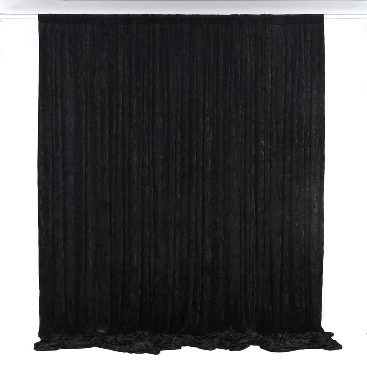 Velvet Backdrop Curtain - Black (3x3m)