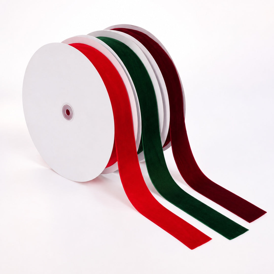 Velvet Ribbon - Red (4cmx45m)