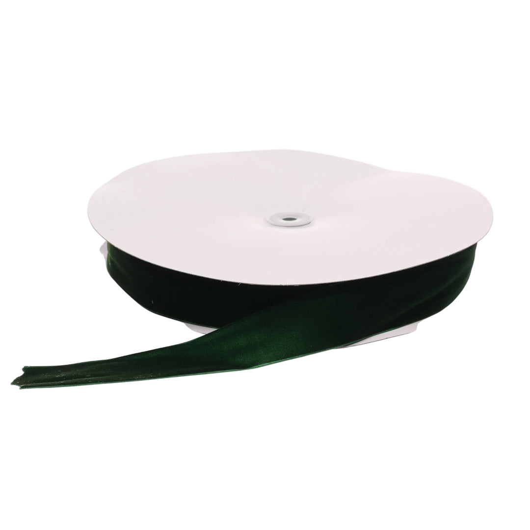Velvet Ribbon - Dark Green (4cmx45m)