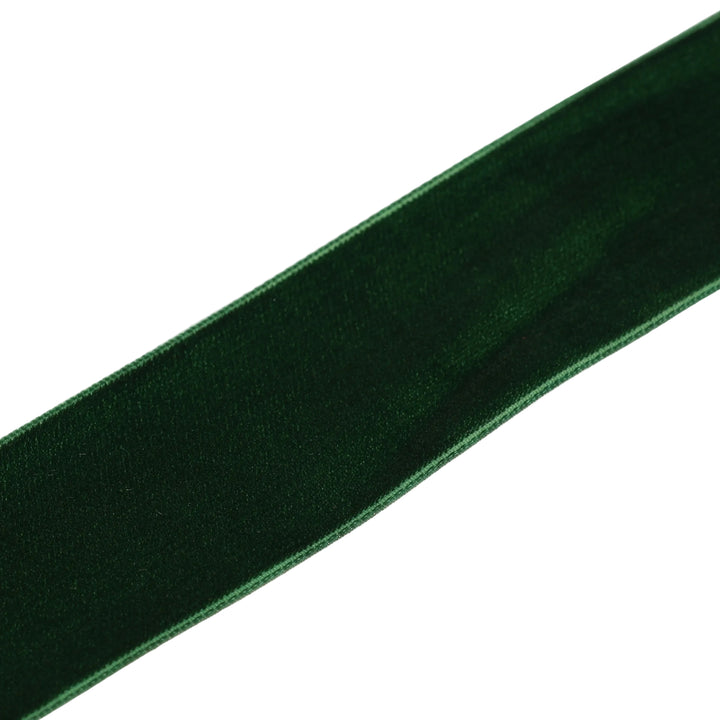 Velvet Ribbon - Dark Green (4cmx45m)