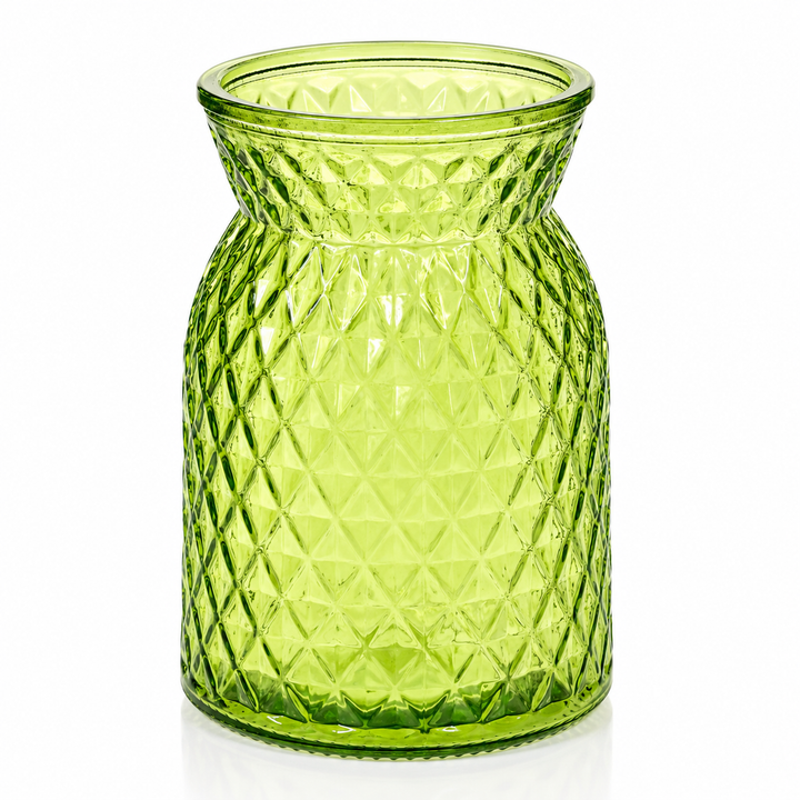 Vintage Bud / Posey Glass Vase - Green (11.5x16cm) 