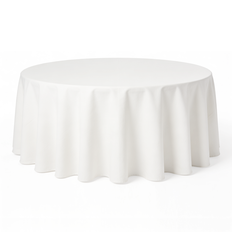 Round Tablecloth - White (220cm)