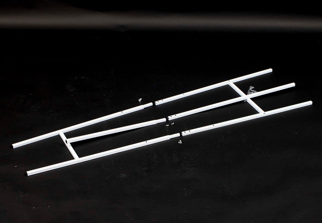 Height Adjustable Metal Wedding Easel - White (155cm)