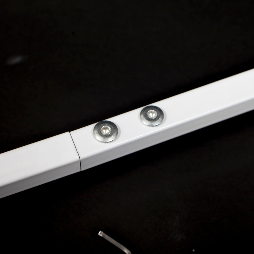 Height Adjustable Metal Wedding Easel - White (155cm)