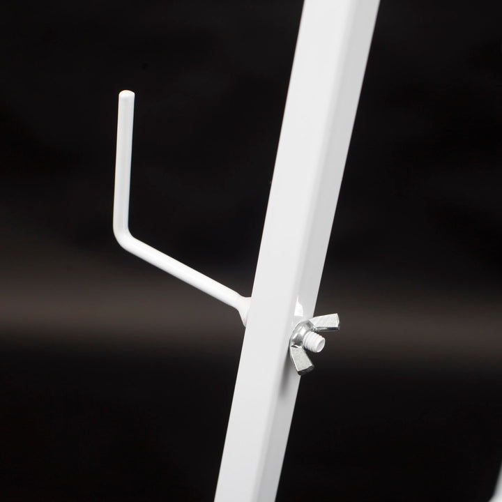 Height Adjustable Metal Wedding Easel - White (155cm)