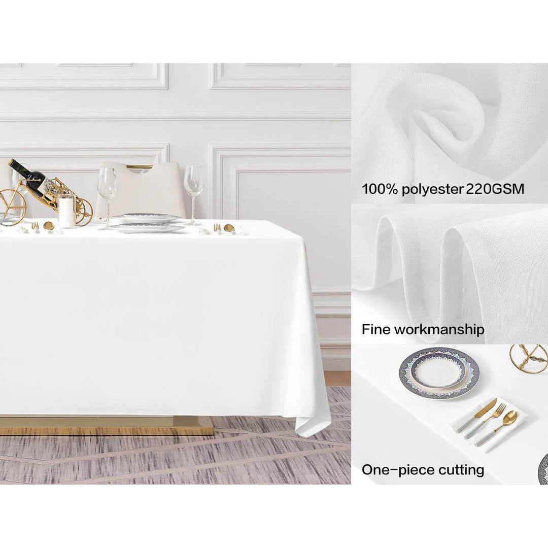 Ivory Rectangle Tablecloth (153x320cm)