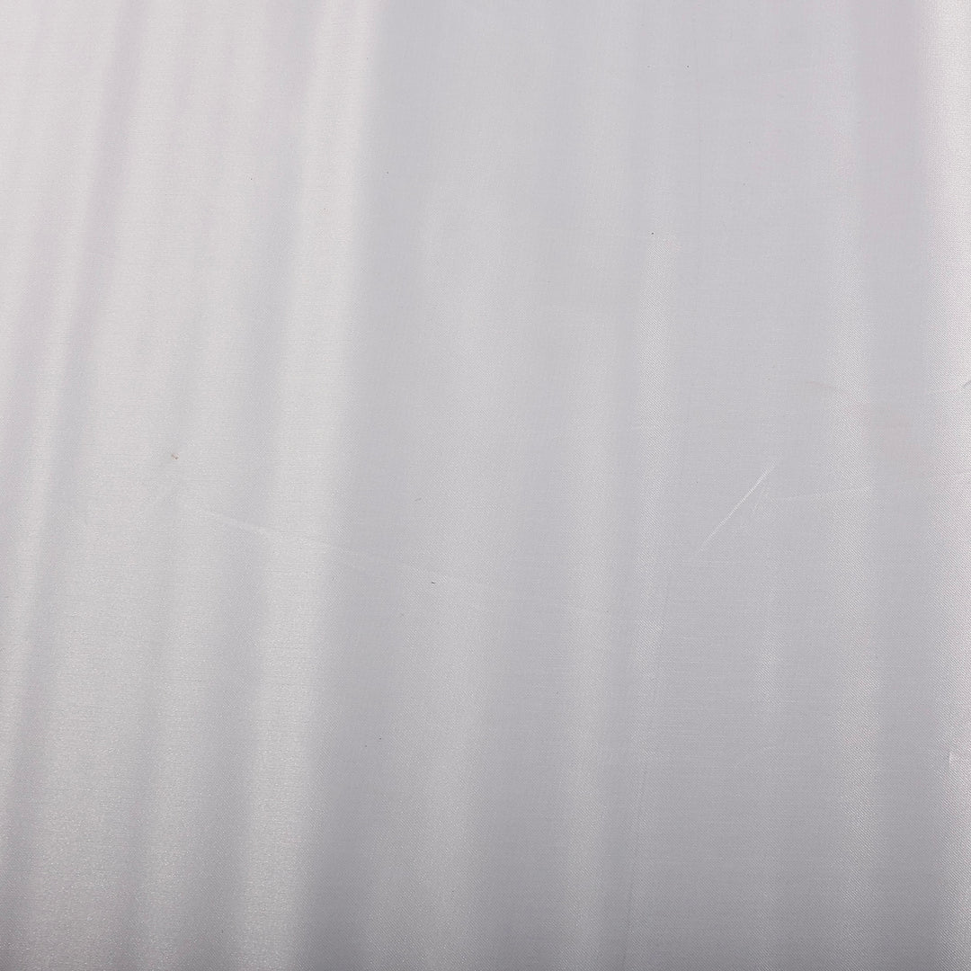 WHITE SATIN FABRIC ROLL COLOUR SWATCH