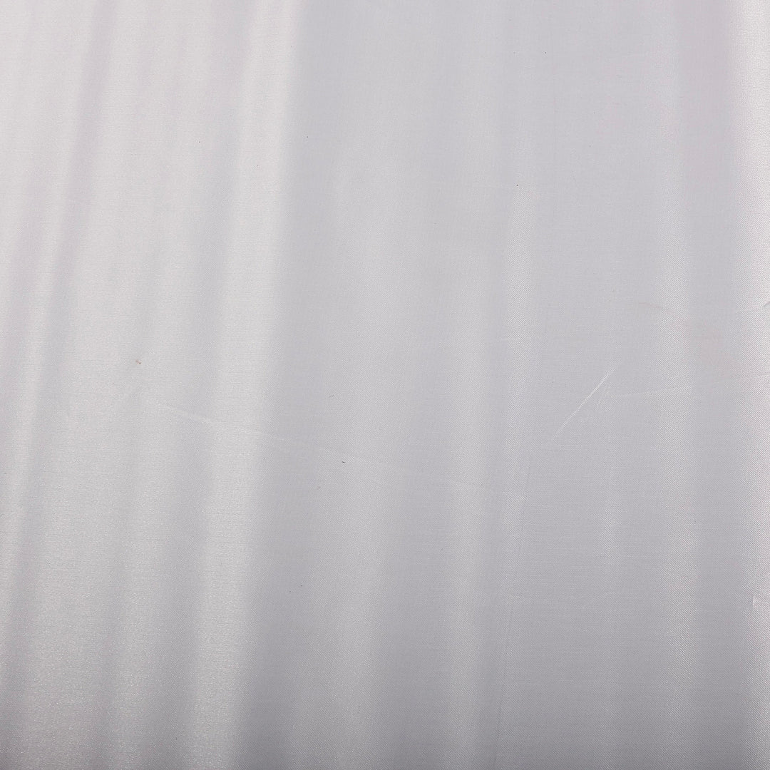 Satin Fabric Roll - White